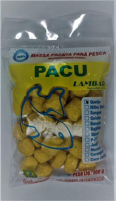Massa Pronta Pacu Queijo 100g Lambari