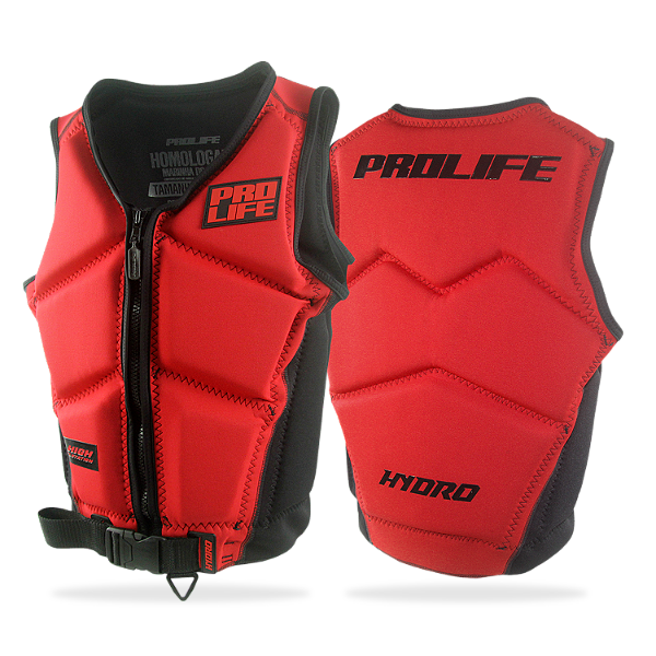 Colete Hydro Homologado G1 55 A 85kg Vermelho Prol