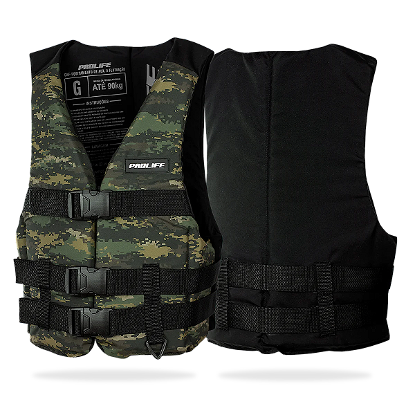 Colete Simetria 70kg Camuflado Prolife