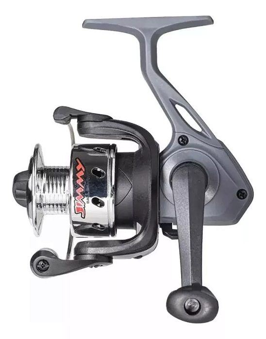 Molinete Jimmy Cinza 1  Rol C/ Linha Marine Sports