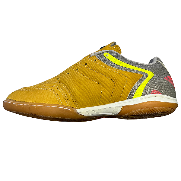Chuteira Futsal Agile  Amarelo/cinza 44 Mathaus