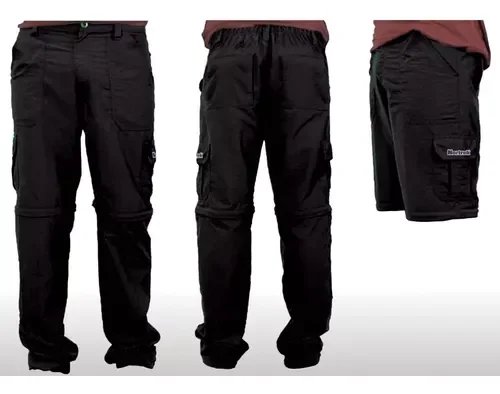 Calca Bermuda Masculina Preta M Nortrek