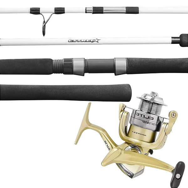 Kit Elite 3000 Vara Estrela S561mh 1.68m 20-35lb