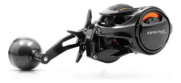 Carretilha Bronx 300p 6+1 Rol Lh Esq Preta Maruri