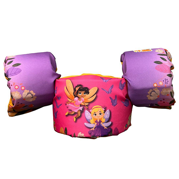 Colete Infantil Fadas Homol Ate 25kg Ativa