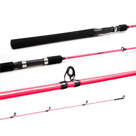 Vara Jacky C-601m 1.83m 10-20lb Rosa Car Maruri