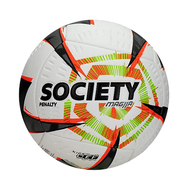 Bola Society Mag11a R2 Xxvi Branco/verde/laranj Pe