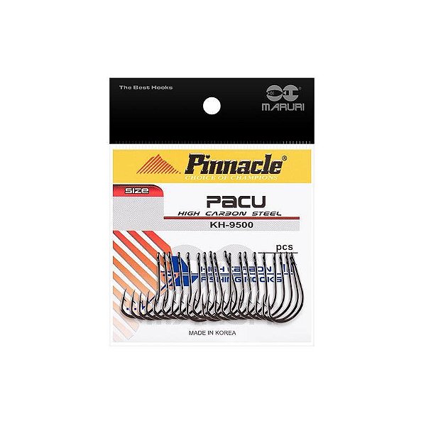 Pc Anzol Pacu 01 Black C/ 20 Pinnacle