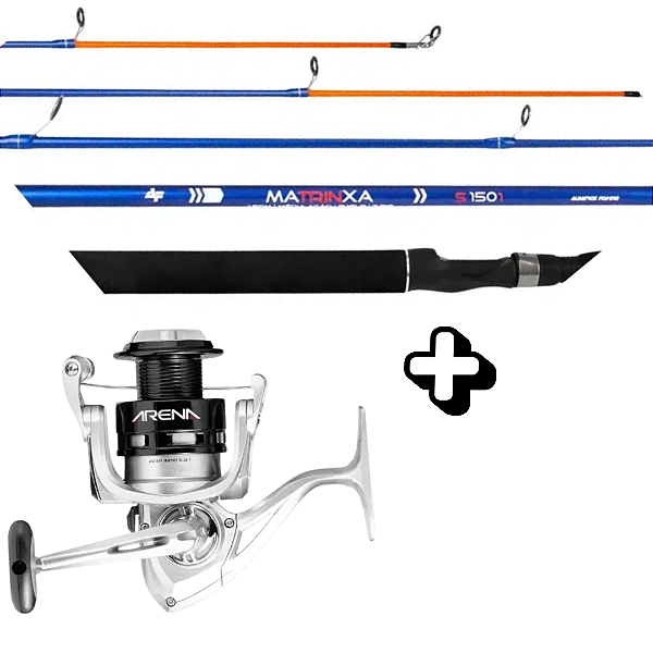 Kit Arena 1000 Vara Matrinxa 1501 1.50m 08-16lb