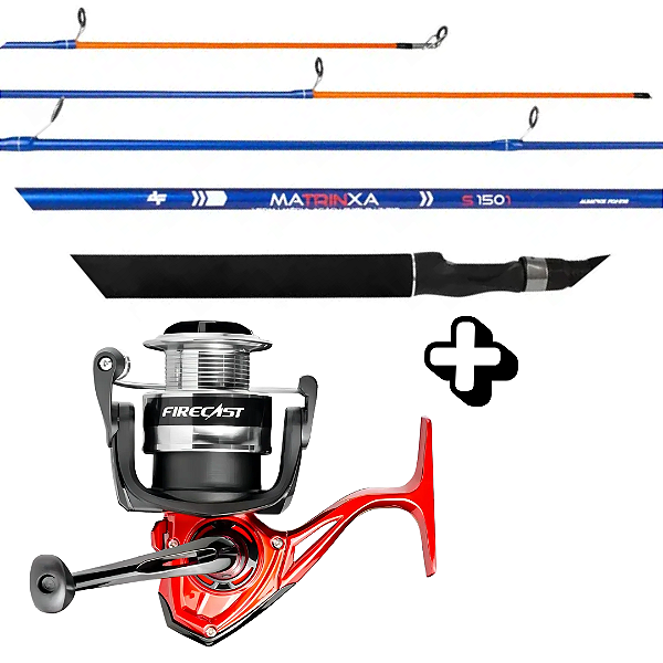 Kit Firecast 1000 Vara Matrinxa 1501 1.50m 08-16lb