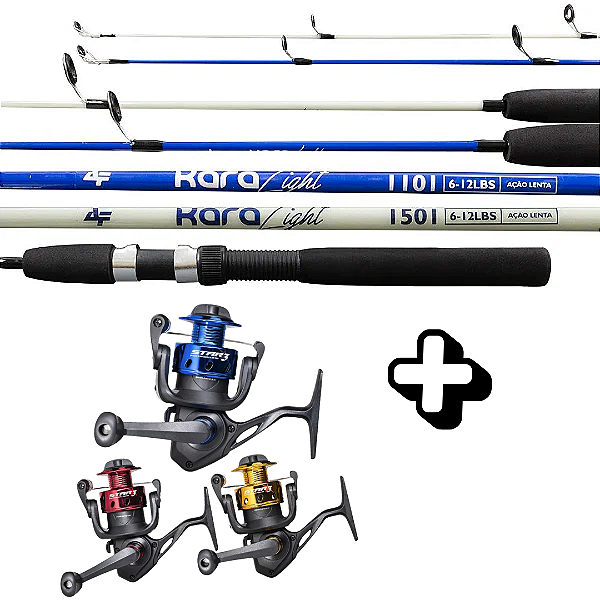 Kit Star Vara Kara Light 1301 1.30m 6-12lb