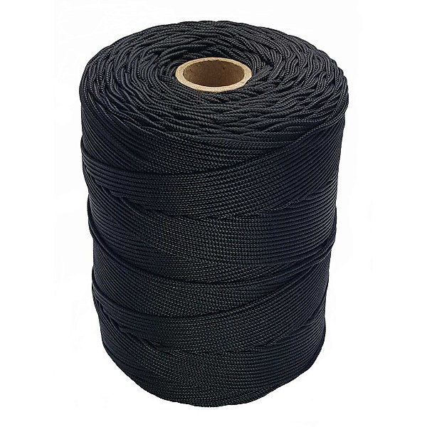 Corda Trancada Por Rolo/kg 3.5mm Preta Cordaville