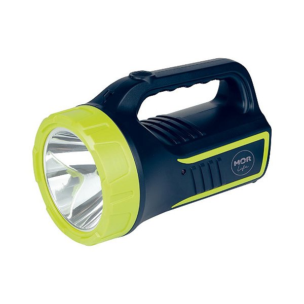 Lanterna Tocha Recarregavel Holofote 265 Lumen Mor