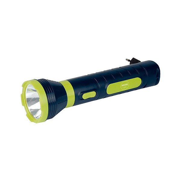 Lanterna Recarregavel Power Led 140 Lumens Mor