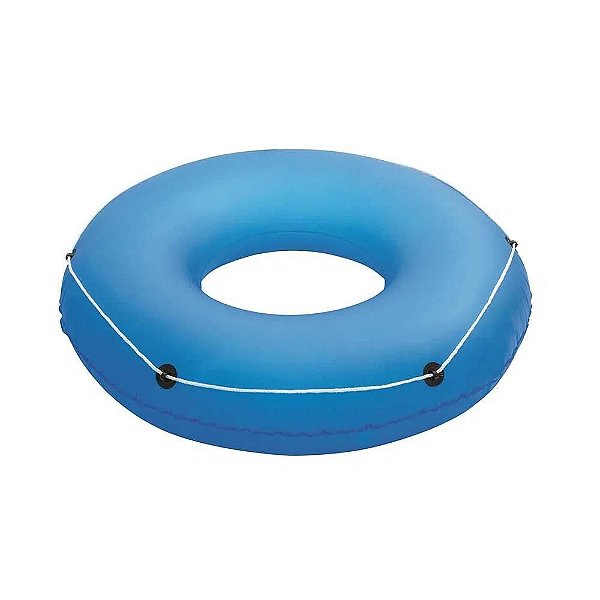 Boia Circular Inflavel Azul C/ Corda Bestway