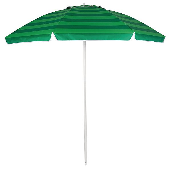Guarda Sol 2.40m Articulado Silver Coati Verde Mor