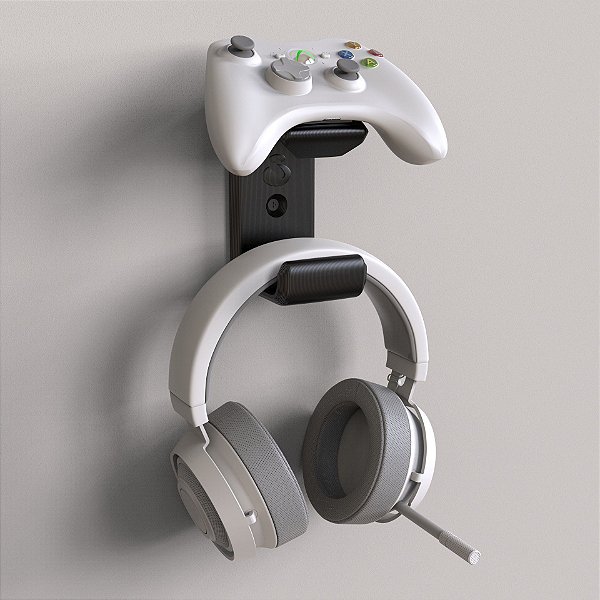 Suporte Parede 1 Controle Xbox360 Headset VN