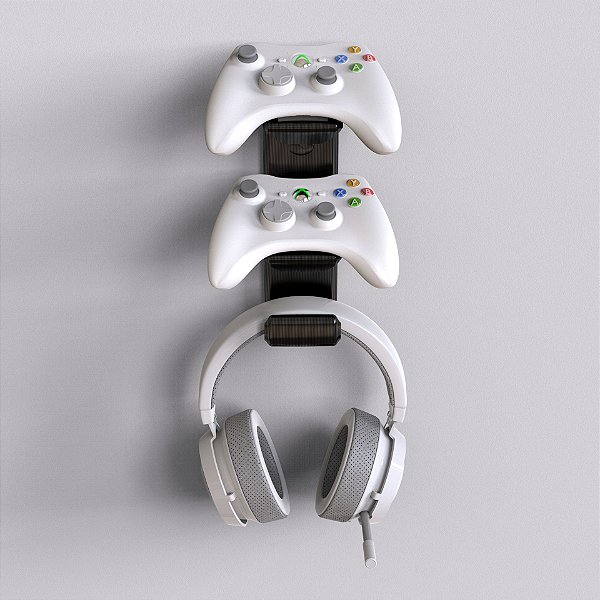 Suporte Parede 2 Controles e Headset Xbox 360 VN