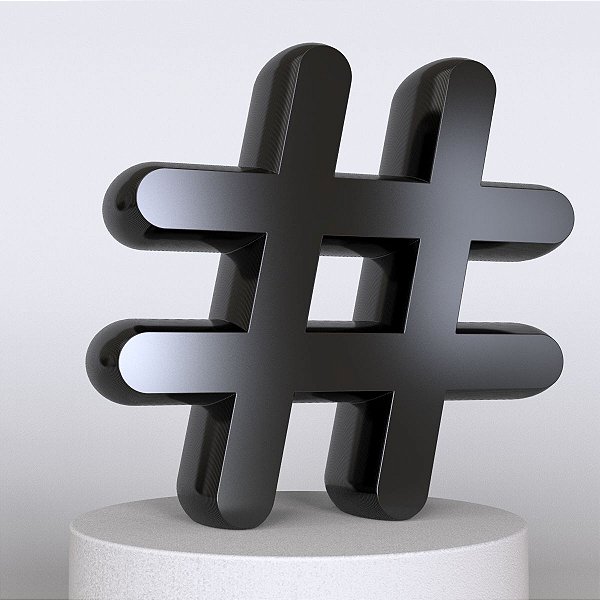 HASHTAG Decorativa