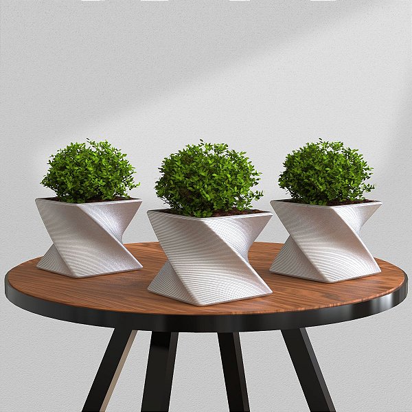 3 Mini Vasos TWIST