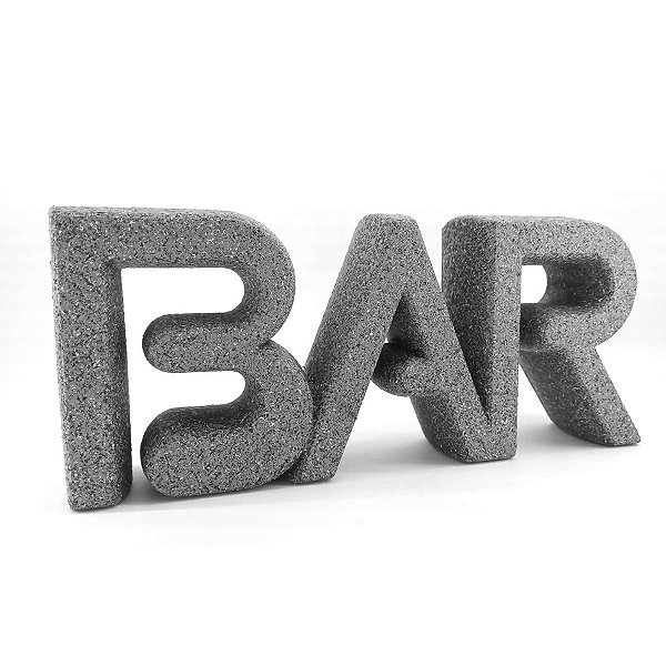 BAR by Sculpy - Acabamento Pintura Cimento