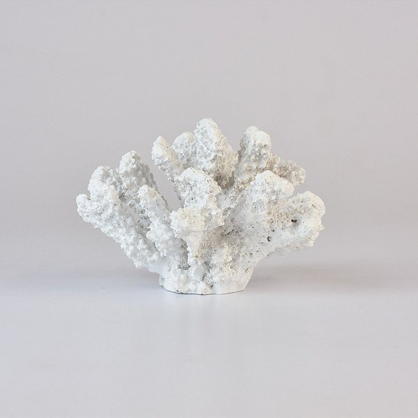 Enfeite Coral Branco Pequeno YR-35 A