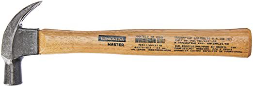 Martelo Unha 23Mm C/ Cabo De Madeira Tramontina