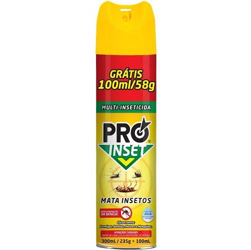 Multi Inseticida Aerosol 400ml Pro Inset