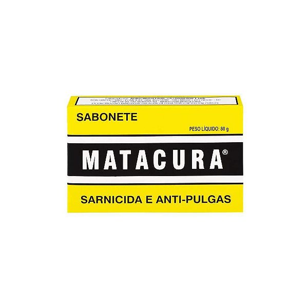 Sabonete Sarnicida E Antipulga 80Gr Matacura