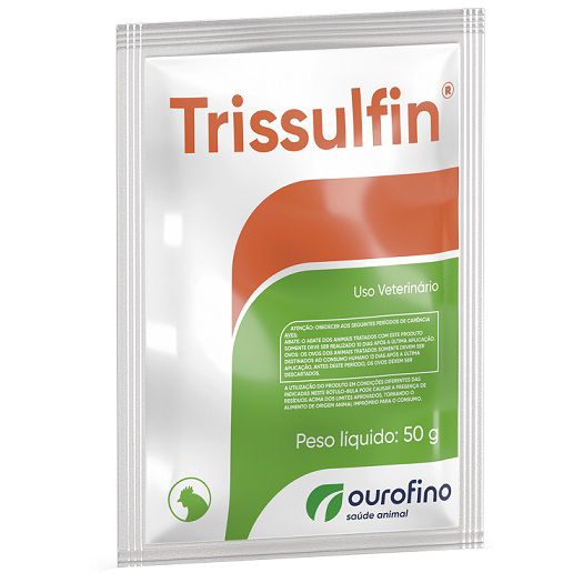 Trissulfin Po Sache 50Gr Para Aves Ourofino