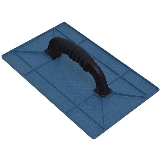 Desempenadeira Plástica Frisada 18X30Cm Azul Llinan
