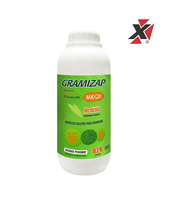 Gramizap Max 20 Imazapir Herbicida Seletivo para Gramado 1lt Citromax