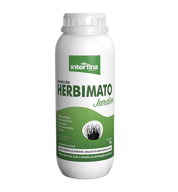 Herbimato Mata Mato Liquido Não Seletivo 1lt Interfina