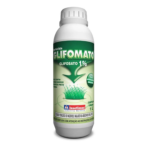 Glifomato Mata Mato Liquido Não Seletivo 1lt Insetimax