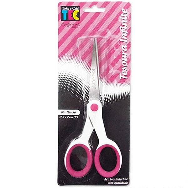 Tesoura Infinite Multiuso Toke e Crie 12836