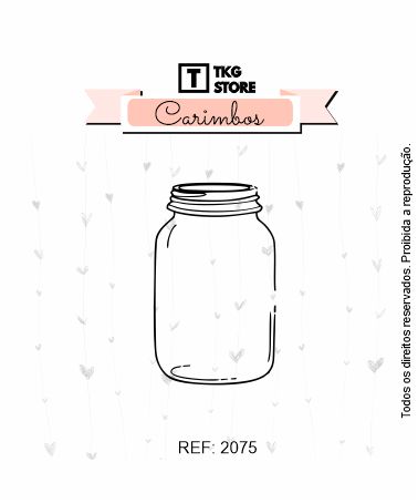 Carimbo Mason Jar 2075