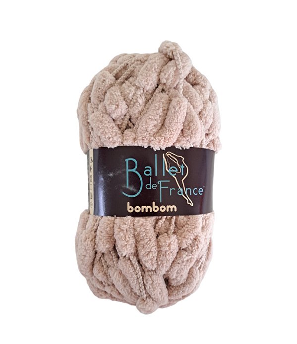 Novelo de Lã - Fio Bombom Ballet de France 0020 Bege