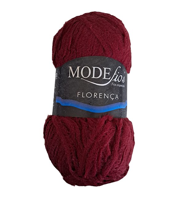 Novelo de Lã - Fio Florença Mode Fios Merlot 030