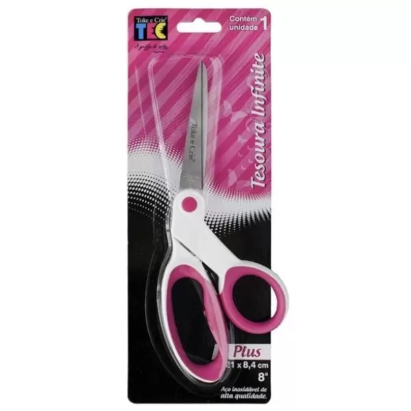 Tesoura Infinite Plus Toke e Crie 17519