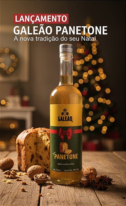 Galeão Panetone 700ml