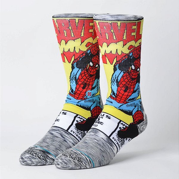MEIA STANCE - SPIDERMAN COMIC - HM FIT STORE