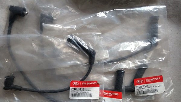 JOGO CABE DE VELAS KIA PICANTO 04/09