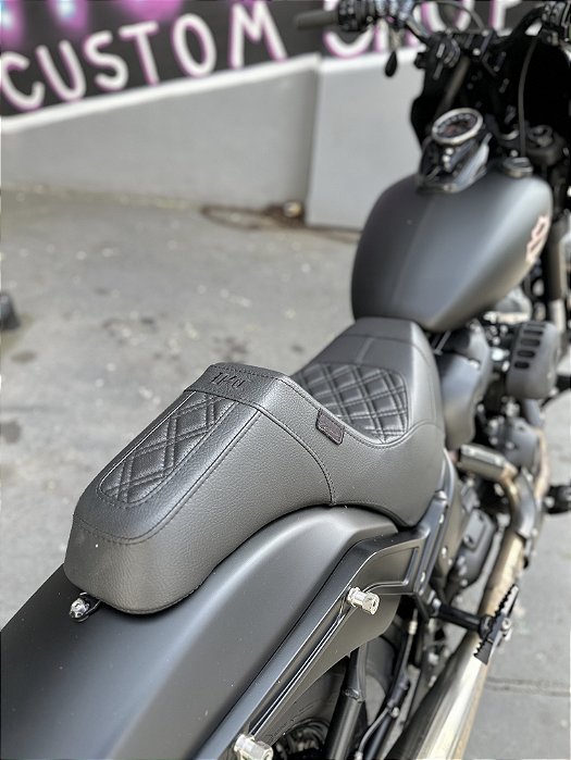 BANCO DYNAMITE CREW D⚡️C - SQUARE S - FAT BOB 2018 - UP - SOFTAIL