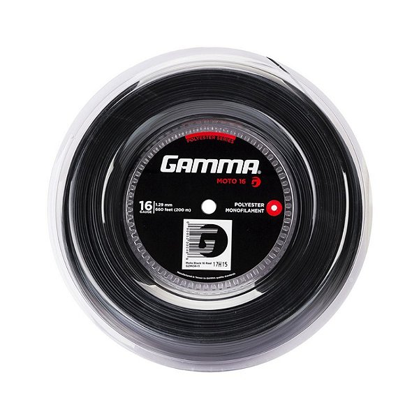 ROLO DE CORDA GAMMA MOTO 16 - PRETO