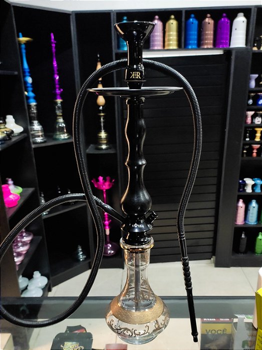 Narguile Love Hookah Preto