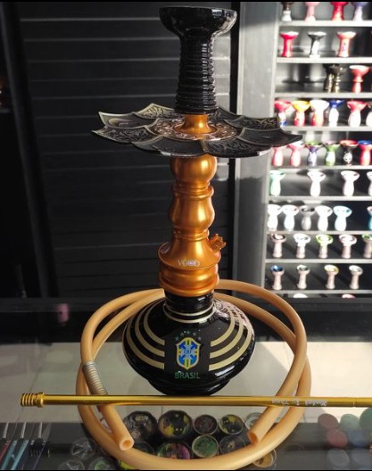 Narguile Vgod + Vaso Brasil Copa do Mundo