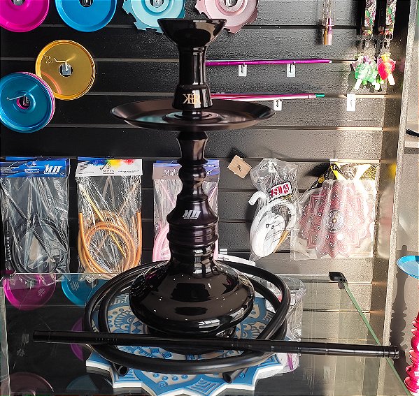 Narguile Malik Half Preto
