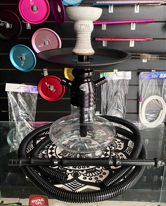 Narguile Alali Dragon Preto