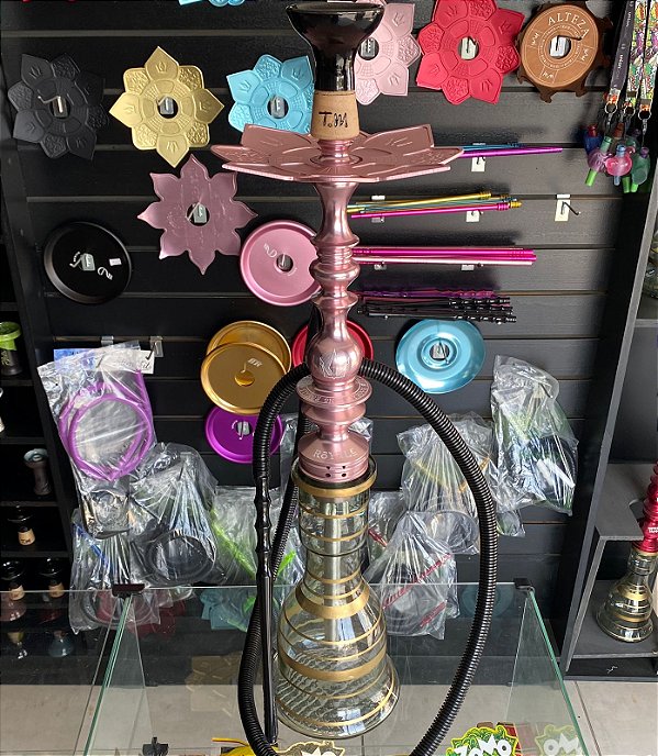 Narguile Hookah King Royale Rosê