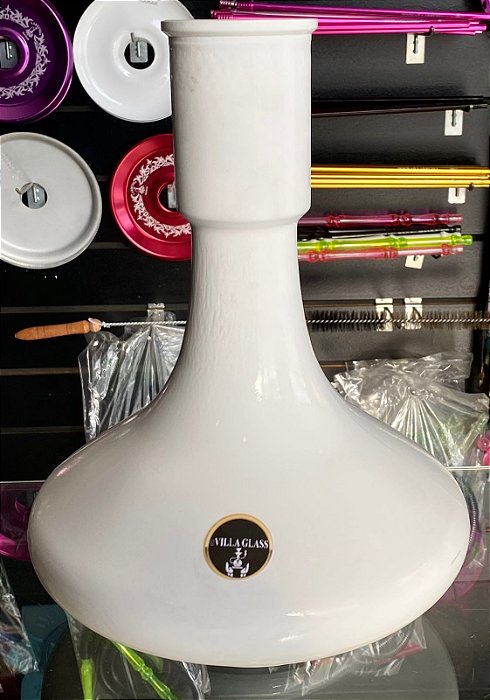Vaso  Genie/Aladim 30cm Branco